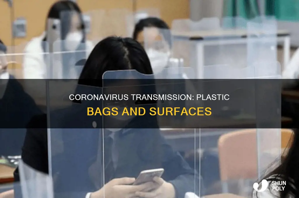 can you get coronavirus from a plastic bag