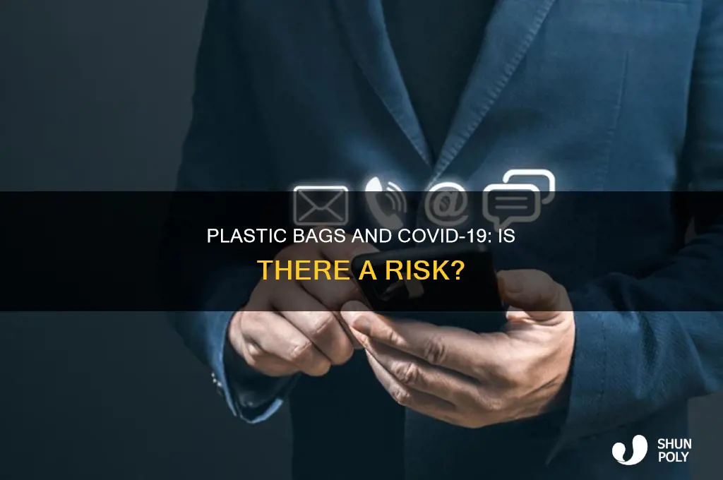 can you get covid 19 from plastic bags