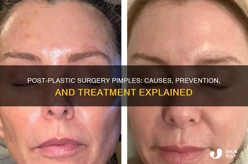 can you get pimples after plastic surgery