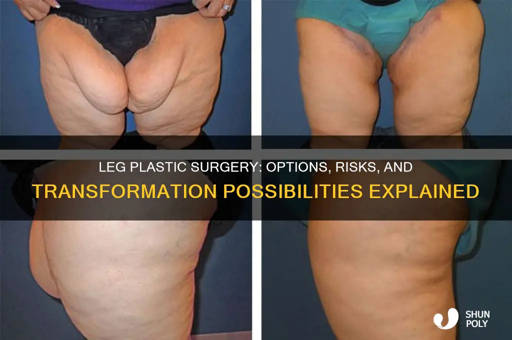 can you get plastic surgery on your legs