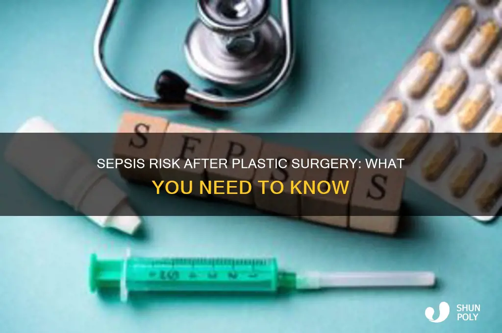 can you get sepsis from plastic surgery
