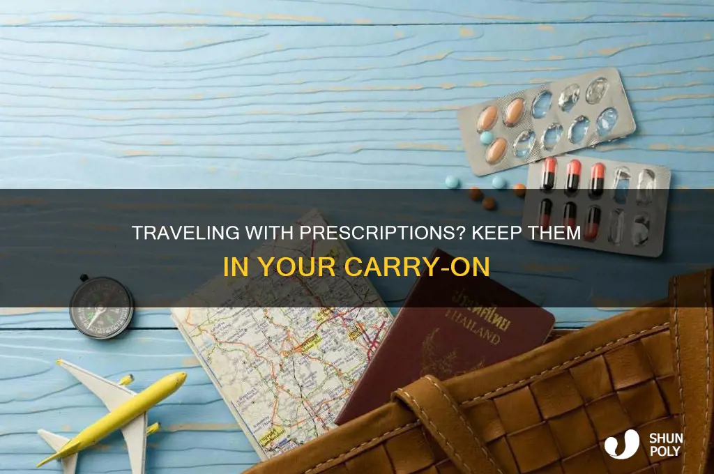 can you have perscriptions in a plastic bag on carryon
