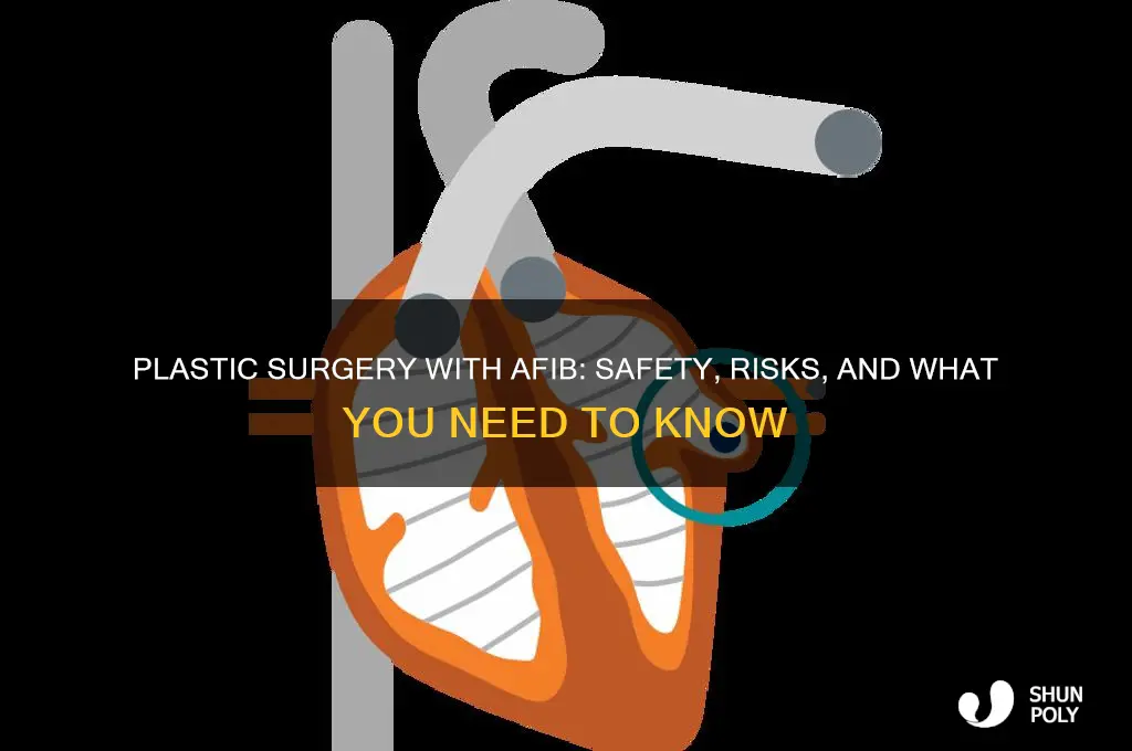 can you have plastic surgery if you have afib