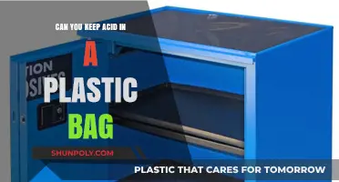Storing Acid: Plastic Bags, Safe or Not?