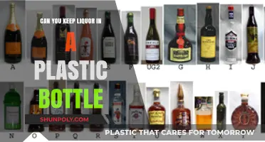 Storing Liquor in Plastic Bottles: Safe or Risky Choice?
