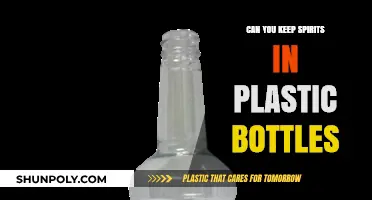Storing Spirits in Plastic Bottles: Safe or Risky Practice?