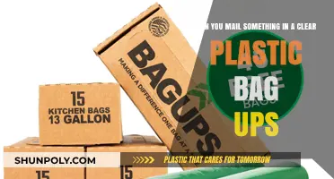Clear Plastic Bags: Safe for UPS Mailing?