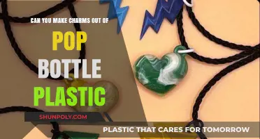 Crafting Eco-Friendly Charms from Recycled Pop Bottle Plastic