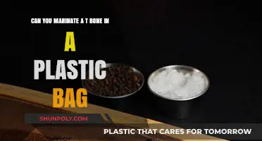 T-Bone Marinating: Plastic Bag Magic