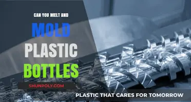How to Melt and Mold Plastic Bottles for DIY Projects