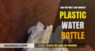 Melt and Remold: Transforming Plastic Water Bottles into New Creations