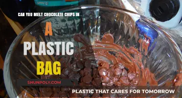 Melting Chocolate Chips: Plastic Bag Method