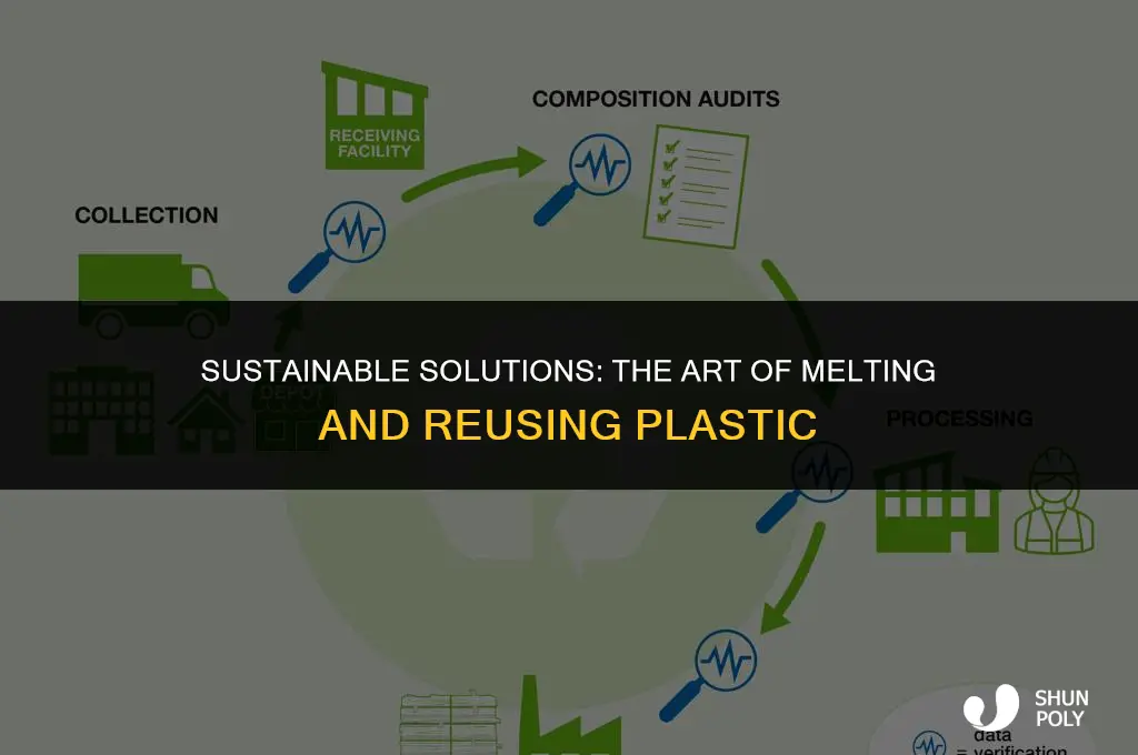 can you melt plastic and reuse it