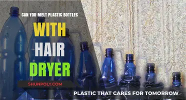 Melting Plastic Bottles with a Hair Dryer: Is It Possible?