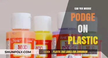 Crafting with Mod Podge: A Guide to Adhering on Plastic Surfaces