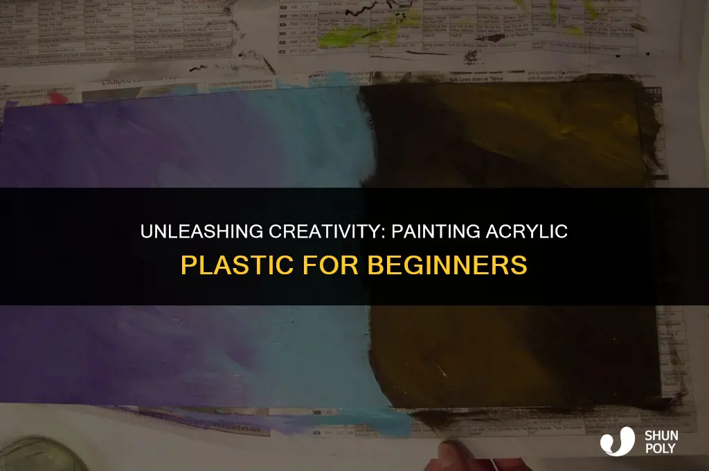 can you paint acrylic plastic