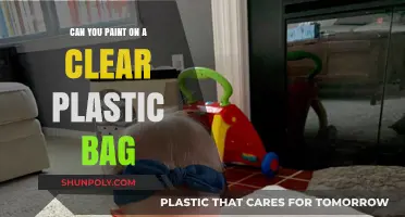 How to Paint on Clear Plastic Bags