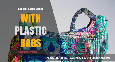 Paper Mache Art: Plastic Bags as a Base