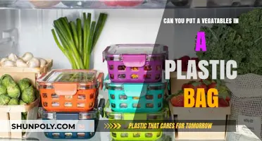 Storing Vegetables: Plastic Bag Pros and Cons