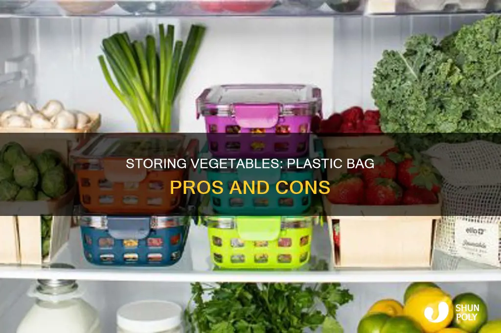 can you put a vegatables in a plastic bag