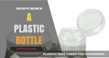 Can Acetone Safely Be Stored in Plastic Bottles? Find Out