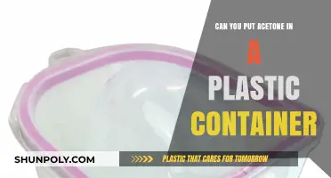 Safely Storing Acetone: A Guide to Compatible Containers