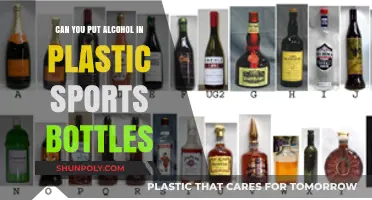 Can You Safely Store Alcohol in Plastic Sports Bottles?