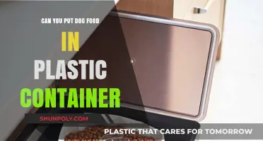 Safely Storing Dog Food: The Complete Guide to Using Plastic Containers