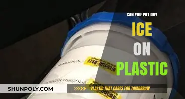 Exploring the Effects of Dry Ice on Plastic Surfaces