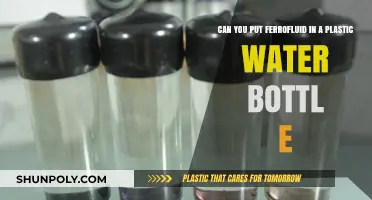 Can Ferrofluid Be Safely Stored in Plastic Water Bottles?