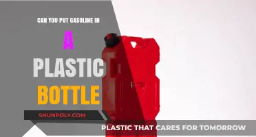 Storing Gasoline Safely: Can Plastic Bottles Handle the Fuel?
