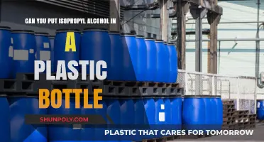 Is Isopropyl Alcohol Safe in Plastic Bottles? A Storage Guide