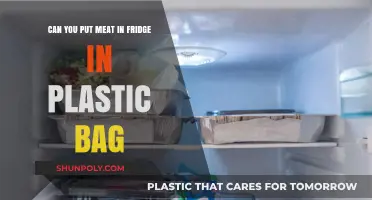 Storing Meat: Plastic Bags in Fridge?