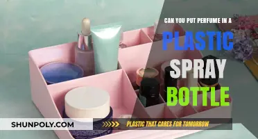 Can You Safely Store Perfume in Plastic Spray Bottles?