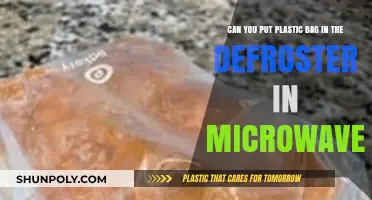 Defrosting in Microwave: Plastic Bag Safe?