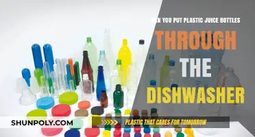 Dishwasher Safe? Cleaning Plastic Juice Bottles: Tips and Precautions