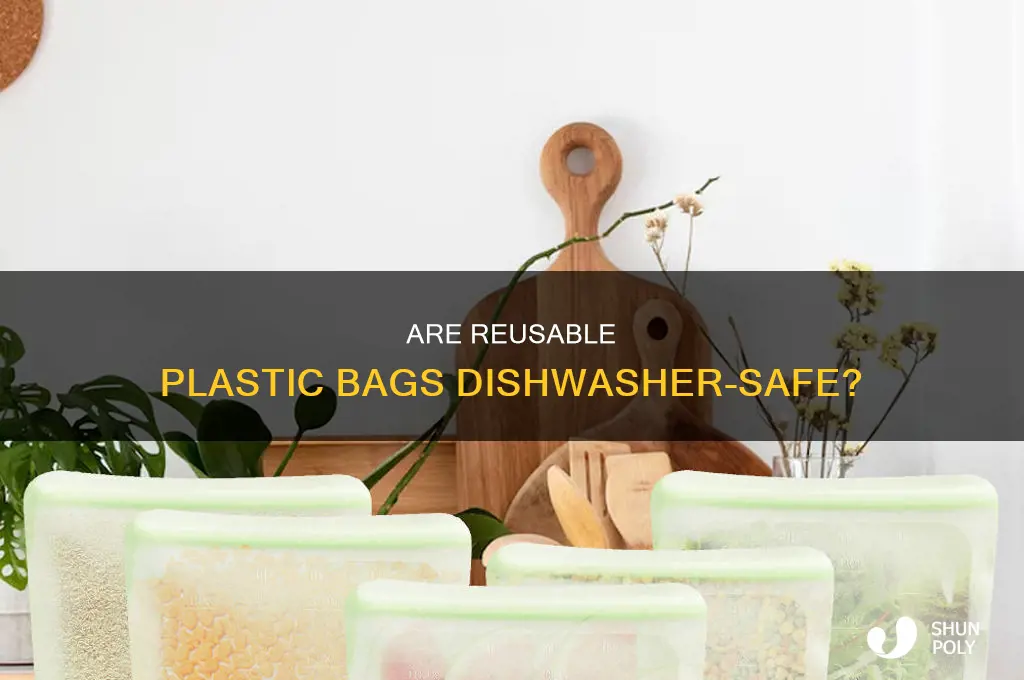 can you put reusable plastic bags in the dishwasher