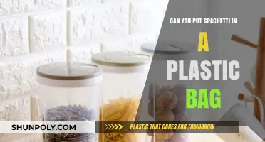 Storing Spaghetti: Plastic Bag Hacks