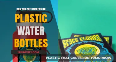 Stickers on Plastic Water Bottles: Creative Tips and Best Practices