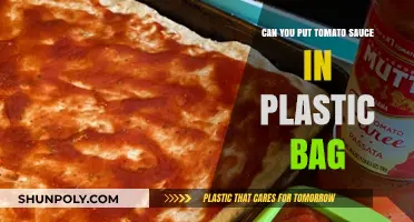 Storing Tomato Sauce: Plastic Bag Friendly?
