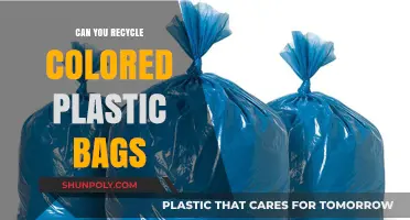 How to Recycle Colored Plastic Bags?