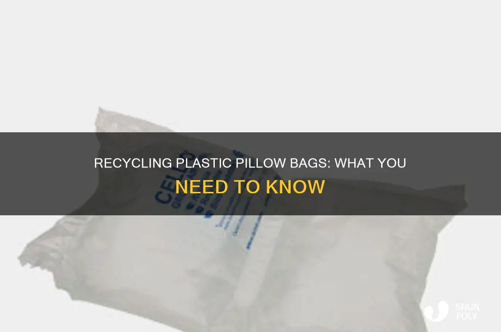can you recycle plastic bags from pillows