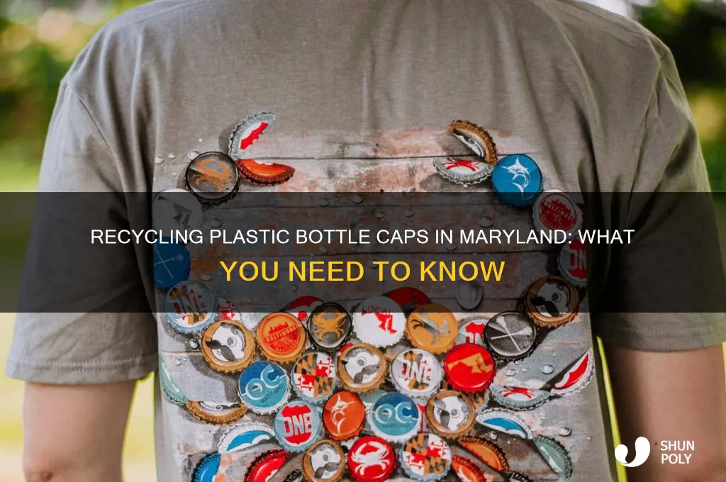can you recycle plastic bottle caps in maryland