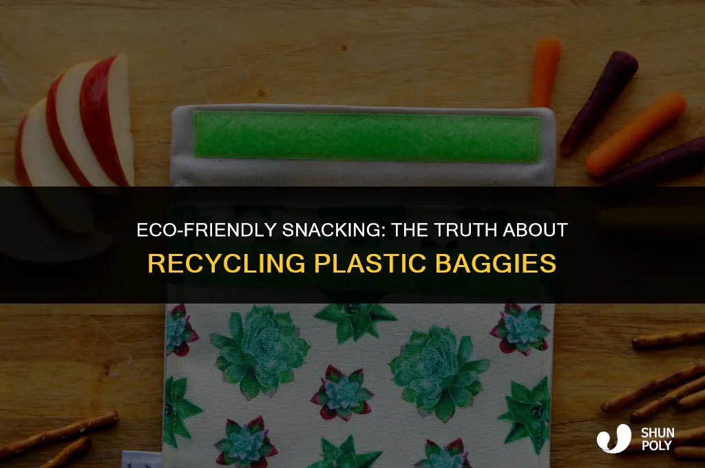 can you recycle plastic snack baggies