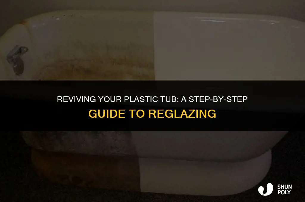 can you reglaze a plastic tub
