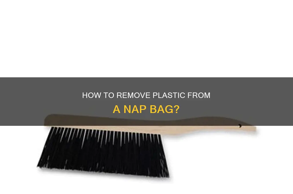 can you remove the plastic from a nap bag