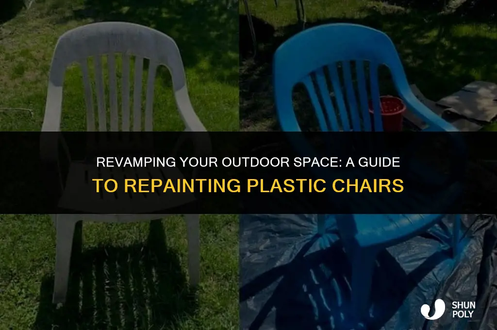 can you repaint plastic chairs