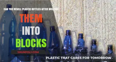 Melting Plastic Bottles into Blocks: A Resale Opportunity or Waste?