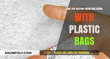 How to Restuff Bean Bag Chairs: Plastic Bags?