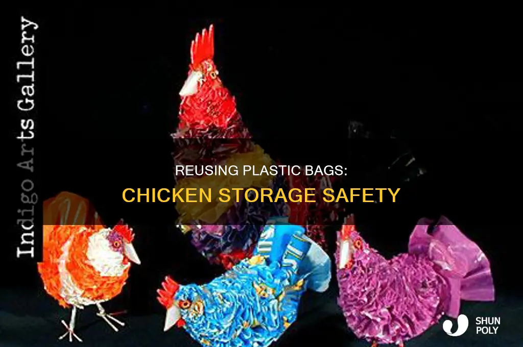 can you reuse plastic bags you put raw chicken in